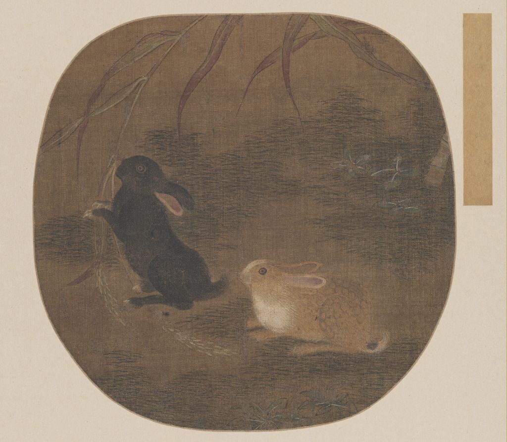 图片[1]-Double rabbit picture page-China Archive